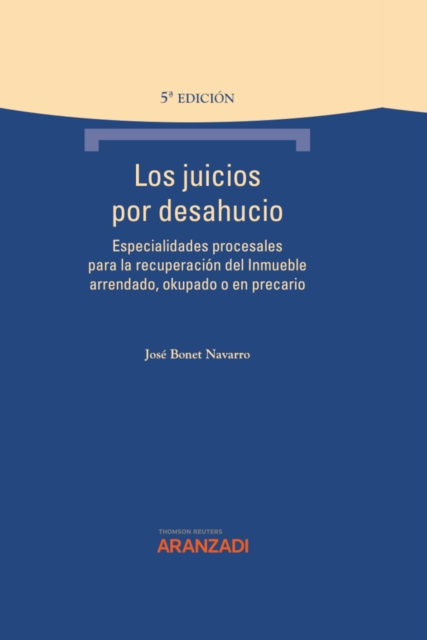 E-kniha Los juicios por desahucio Jose Bonet Navarro