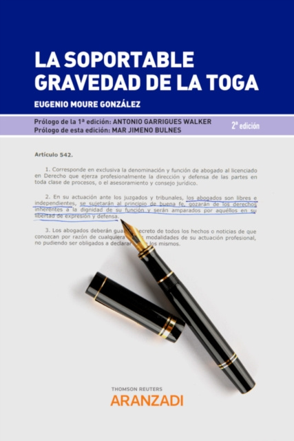 E-kniha La soportable gravedad de la Toga Eugenio Moure Gonzalez