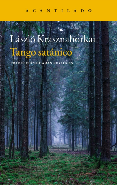 E-book Tango satanico Laszlo Krasznahorkai