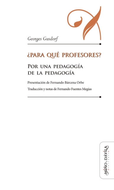 E-kniha Para que profesores? Georges Gusdorf