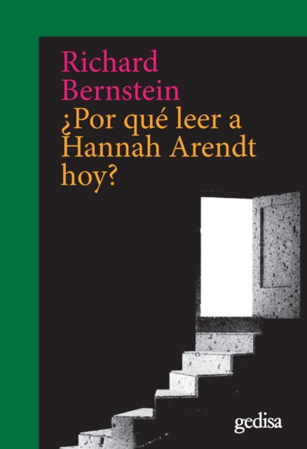 E-book Por que leer a Hannah Arendt hoy? Richard Bernstein