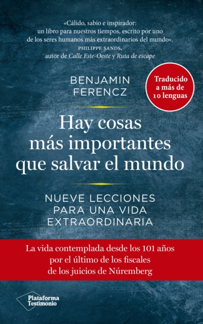 E-kniha Hay cosas mas importantes que salvar el mundo Benjamin Ferencz