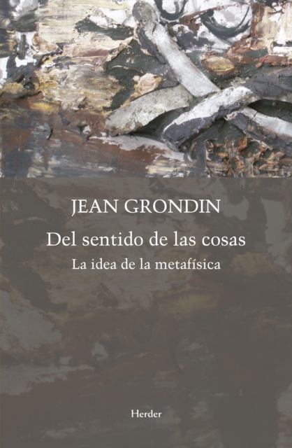 E-kniha Del sentido de las cosas Jean Grondin