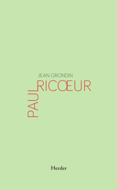 E-kniha Paul Ricoeur Jean Grondin