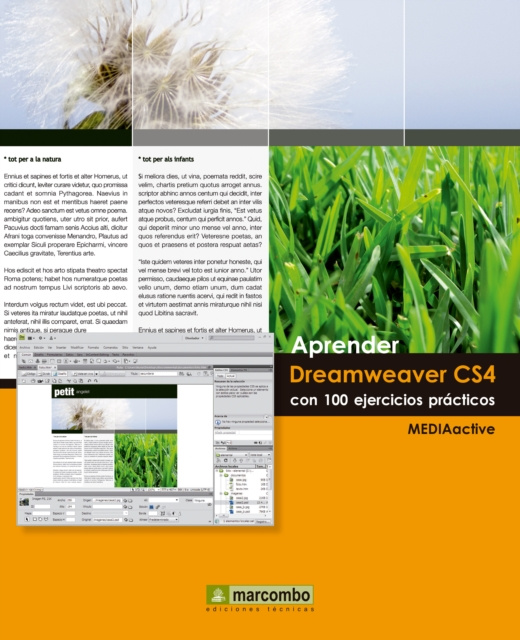 E-kniha Aprender Dreamweaver CS4 con 100 ejercicios practicos MEDIAactive