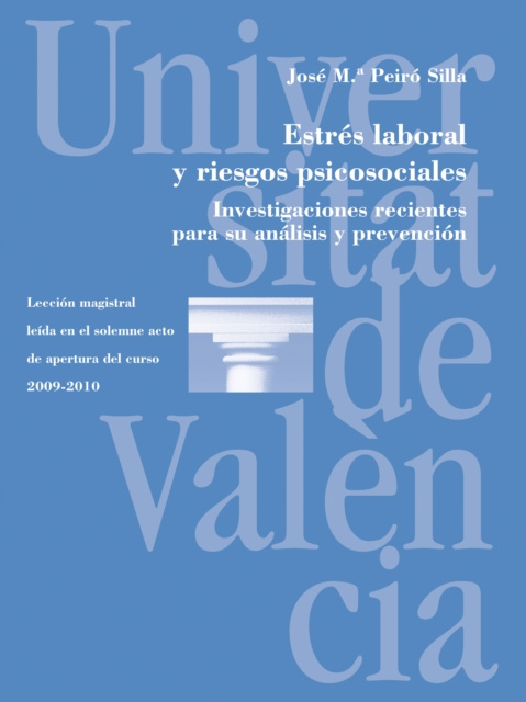 E-book Estres laboral y riesgos psicosociales Jose Maria Peiro Silla