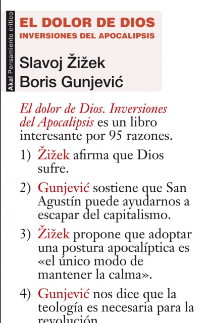 E-book El dolor de Dios Slavoj Zizek