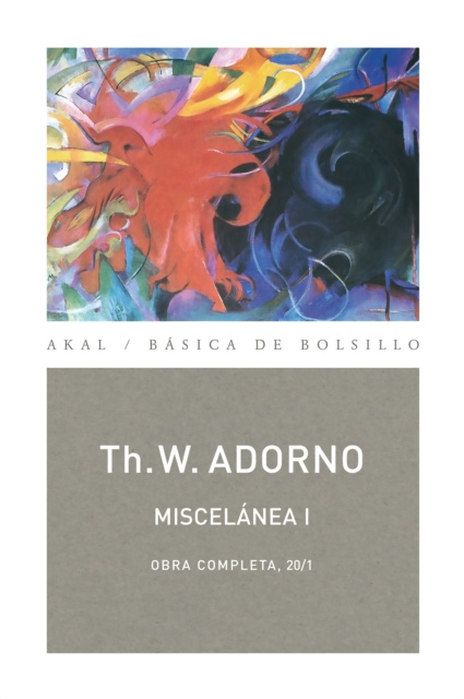 E-kniha Miscelanea I Theodor W. Adorno