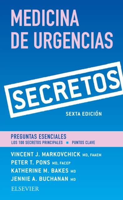 E-kniha Secretos. Medicina de urgencias Vincent J. Markovchick