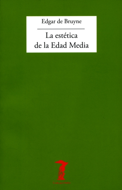 E-kniha La estetica de la Edad Media Edgar de Bruyne