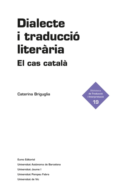 E-kniha Dialecte i traduccio literaria Caterina Briguglia