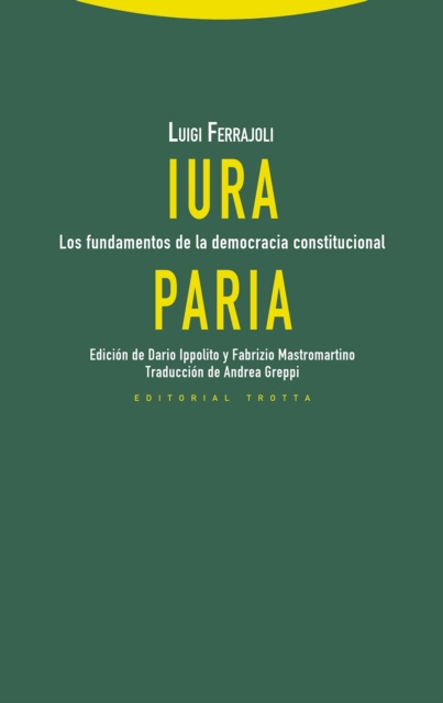 E-book Iura Paria Luigi Ferrajoli