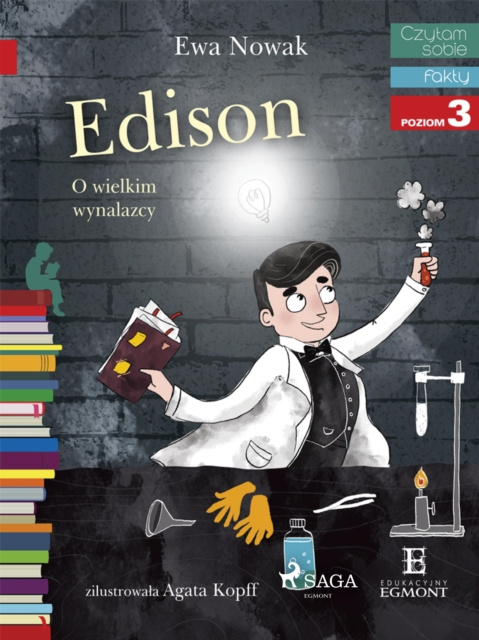 E-kniha Edison - O wielkim wynalazcy Nowak Ewa Nowak