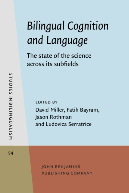 E-kniha Bilingual Cognition and Language Miller David Miller