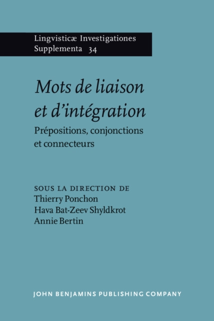 E-kniha Mots de liaison et d'integration Ponchon Thierry Ponchon