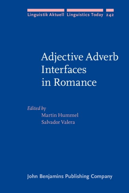 E-kniha Adjective Adverb Interfaces in Romance Martin Hummel