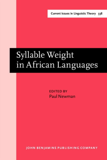 E-book Syllable Weight in African Languages Newman Paul Newman