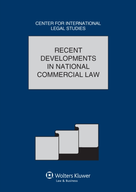 E-book Recent Developments in National Commercial Law Dennis Campbell