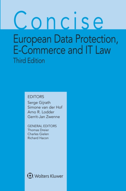 E-book Concise European Data Protection, E-Commerce and IT Law Serge Gijrath