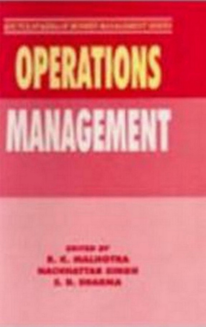 E-book Operations Management R.K. Malhotra
