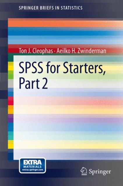E-book SPSS for Starters, Part 2 Ton J. Cleophas