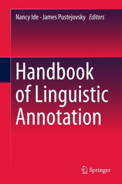 E-kniha Handbook of Linguistic Annotation Nancy Ide