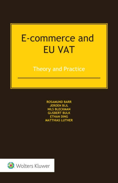 E-book E-commerce and EU VAT Rosamund Barr et al.