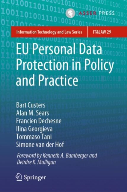 E-kniha EU Personal Data Protection in Policy and Practice Bart Custers