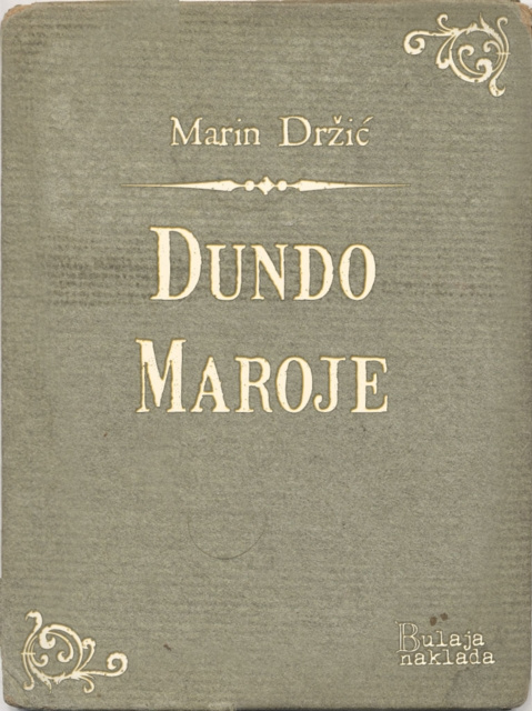 Libro elettronico Dundo Maroje Marin Drzic