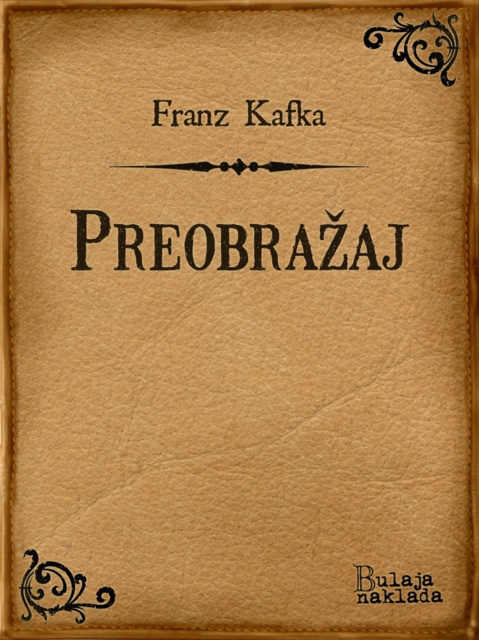 E-book Preobrazaj Franz Kafka