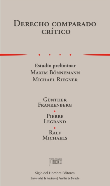 E-book Derecho comparado critico Gunther Frankenberg