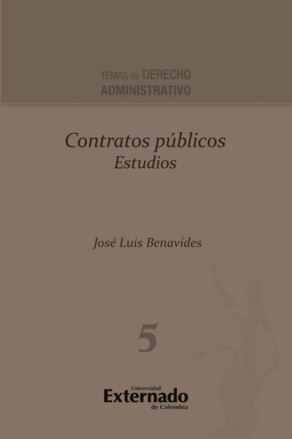 E-book Contratos publicos Estudios Jose Luis Benavides