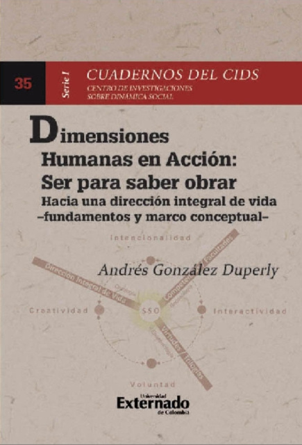 E-knjiga Dimensiones humanas en accion : Ser para saber obrar Andres Gonzalez Duperly