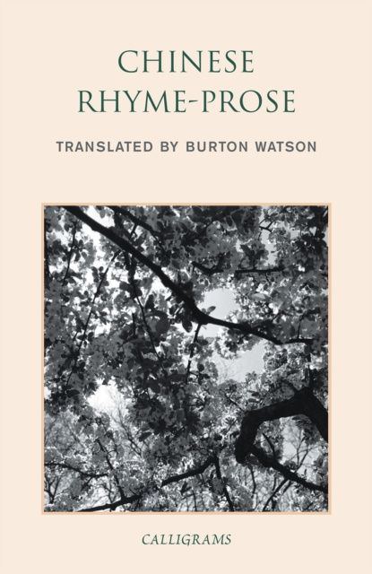 E-book Chinese Rhyme-Prose Burton Watson