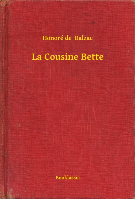 E-knjiga La Cousine Bette Honore de Balzac