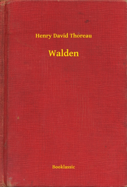 E-book Walden Henry David Thoreau