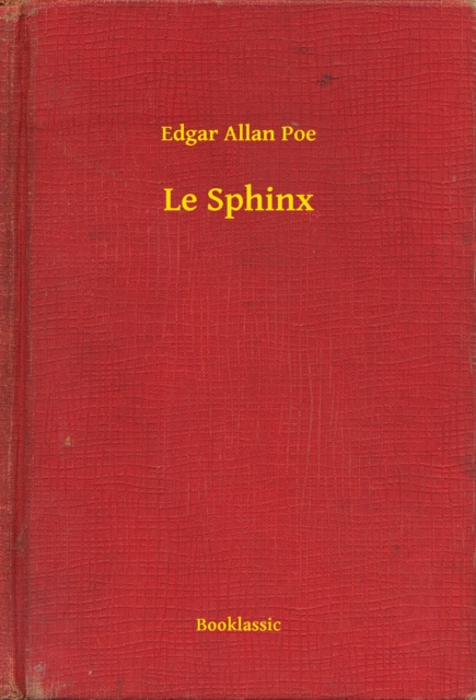 E-knjiga Le Sphinx Edgar Allan Poe