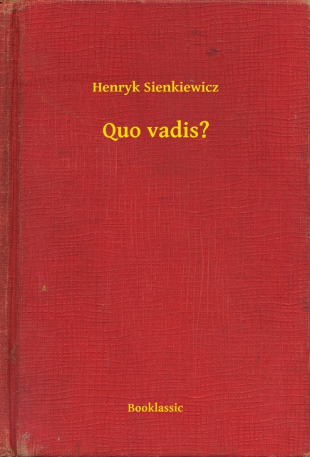 E-book Quo vadis? Henryk Sienkiewicz