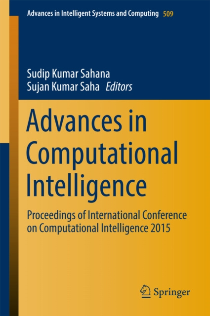 E-book Advances in Computational Intelligence Sudip Kumar Sahana
