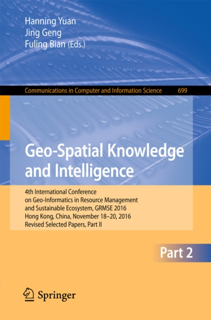 E-book Geo-Spatial Knowledge and Intelligence Hanning Yuan