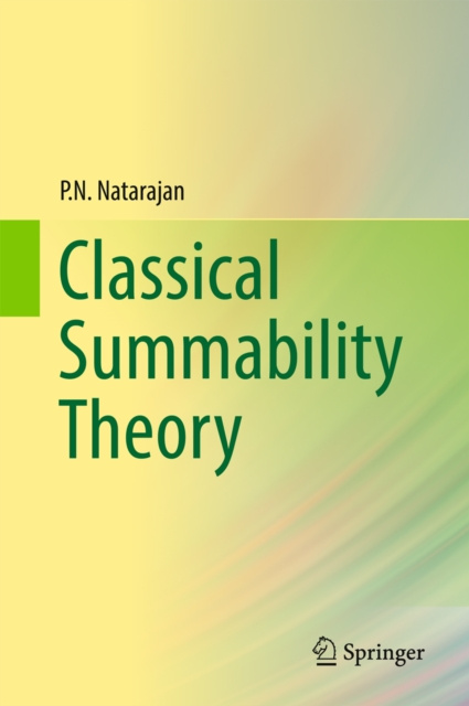 E-knjiga Classical Summability Theory P.N. Natarajan
