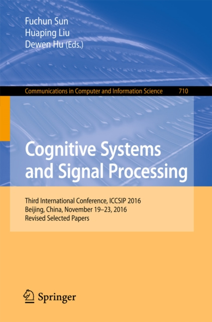 E-book Cognitive Systems and Signal Processing Fuchun Sun