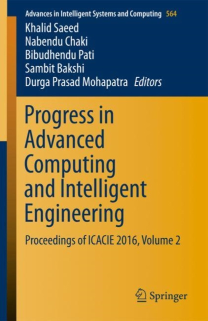 E-knjiga Progress in Advanced Computing and Intelligent Engineering Khalid Saeed