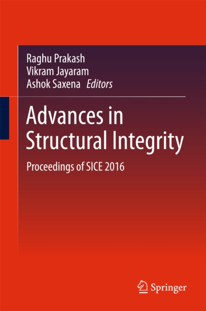 E-book Advances in Structural Integrity Raghu Prakash