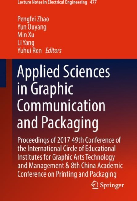 E-book Applied Sciences in Graphic Communication and Packaging Pengfei Zhao