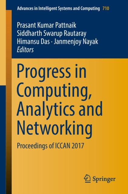 E-knjiga Progress in Computing, Analytics and Networking Prasant Kumar Pattnaik
