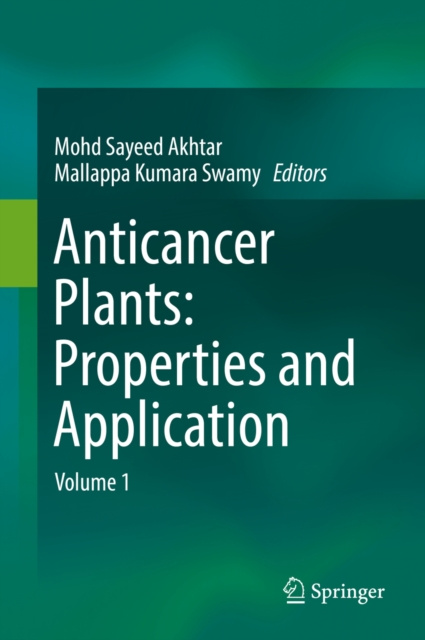 E-knjiga Anticancer plants: Properties and Application Mohd Sayeed Akhtar