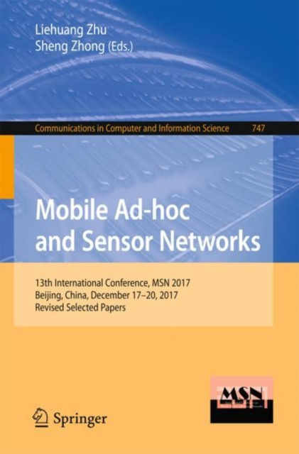 E-book Mobile Ad-hoc and Sensor Networks Liehuang Zhu