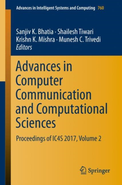 E-book Advances in Computer Communication and Computational Sciences Sanjiv K. Bhatia