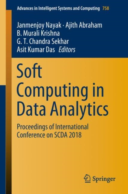 E-book Soft Computing in Data Analytics Janmenjoy Nayak